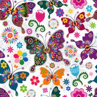 Seamless spring pattern N7