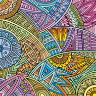 Abstract ethnic seamless pattern N49