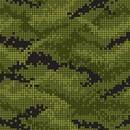 Seamless digital camouflage pattern