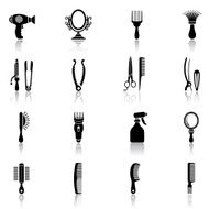 Hair Icon Set