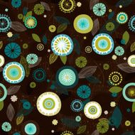 Seamless floral background N222