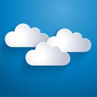 Abstract clouds background