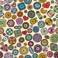 Colorful button N2