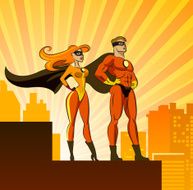 Super Heroes - Male and Female N3