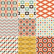 seamless retro pattern N49