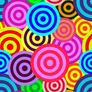 Vivid seamless pattern