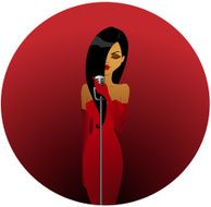 Diva in red