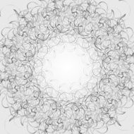 abstract gray garland background