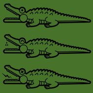 Crocodilian Open Mouth N2