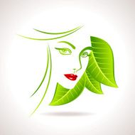 Female portrait - Illustration