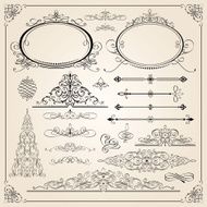 Excellent calligraphic frames