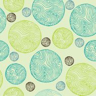 Decorative summer lace seamless pattern