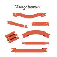 Retro styled ribbons collection N3