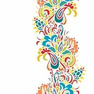 Seamless stylized vector pattern