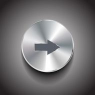 Vector arrow button