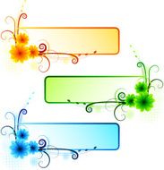 Floral Banner N34