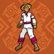 Huichol (Mexican garment series) N2