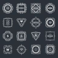 Monogram luxury logo N37
