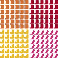 seamless retro pattern N50