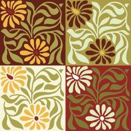 Flower seamless background N5