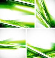 Shiny green lines backgrounds