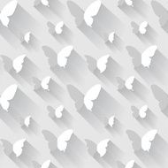 Butterfly seamless vector background