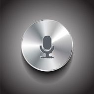 Vector brushed metal microcphone