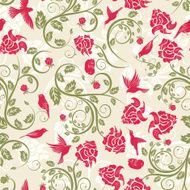 Seamless Floral Pattern N1010