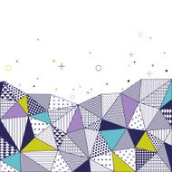 Triangle pattern background N28