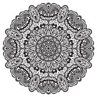 Flower Mandala Abstract element for design N33