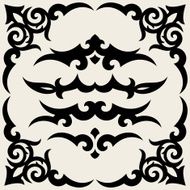 Floral ornament N68
