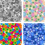 Colorful seamless retro tiles