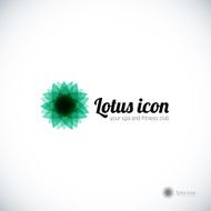 Lotus icon for your design