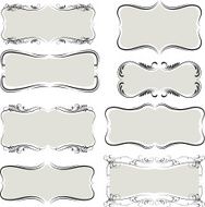 Decorative frames N8