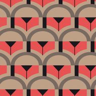 Op Art seamless pattern
