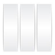 Vertical banners with shadows vector illustration