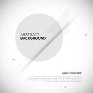 Gray abstract 3D background Geometric design