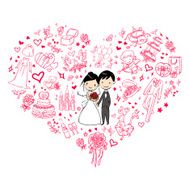 lovely wedding invitation card