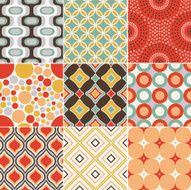 seamless retro pattern N51