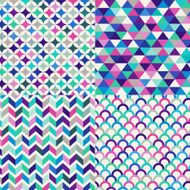 Seamless Geometric Pattern N191