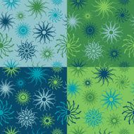 Sparkle Flower Pattern