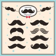 mustache Set N7