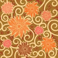floral wallpaper N96