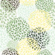 Vector seamless pattern Modern floral texture Stylish abstract background N6