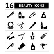 Set icons of beauty and cosmetics N2