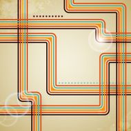 Abstract retro stripe background