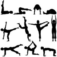 Fitness silhouettes