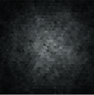 Abstract background with black and gray crystals