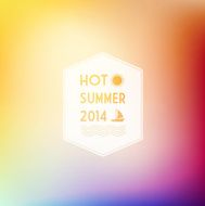 Vector Soft colored abstract summer light background for design N16