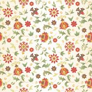 retro flower seamless N3